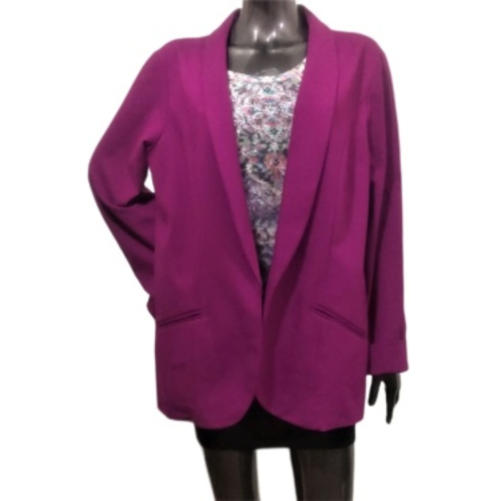 Christopher & Banks Violet Blazer